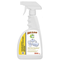Спрей для чищення ванн San Clean Green House Для сантехніки 500 г (4820003542972)
