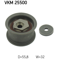 Ролик натягувача ременя SKF VKM 25500