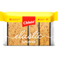 Губки кухонні Chisto Elastic Sponge 4 шт. (4823098409014)
