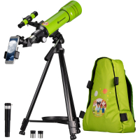 Телескоп Bresser Junior 70/400 Green з адаптером для смартфона + рюкзак (8850610B4K000) (930418)