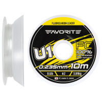 Флюорокарбон Favorite U1 FC 10m 2.0/0.235mm 8.6lb/3.89kg (1693.11.79)