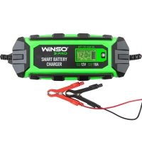 Зарядний пристрій для автомобільного акумулятора WINSO PRO LCD 10A, 12V, 4-200Ah (139520)