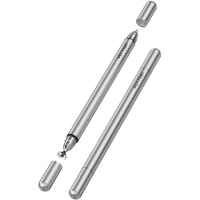 Стилус Vention 2-in-1 Stylus Pen Gray Aluminum Alloy Type (KQMH0)