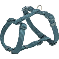 Шлея для собак Trixie Premium H-harness M-L 52-75 см/20 мм синьо-зелена (4053032672956)