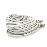 Патч-корд 15м FTP cat.5e, CU, RJ45, grey Merlion (PCM-CU-5E/15G)