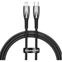 Дата кабель USB-C to Lightning 1.0m 20W black Baseus (CADH000001)
