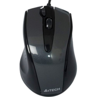 Мишка A4Tech N-500F-1 USB Glossy Grey (4711421859370)