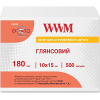 Фотопапір WWM 10x15 (G180.F500)