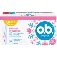 Тампони o.b. Original Normal 16 шт. (3574660089318/3574661350134)