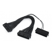 Перехідник MB power connector splitter 24-pin, 0.3m Cablexpert (CC-PSU24-01)