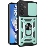 Чохол до мобільного телефона BeCover Military Samsung Galaxy A34 5G SM-A346 Dark Green (709139)