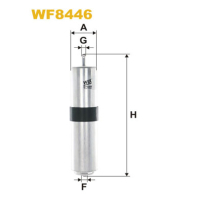 Фільтр паливний Wixfiltron WF8446