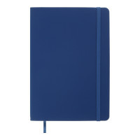Книга записна Buromax Touch Me 96 аркушів А5 у клітинку синій (BM.295102-02)