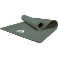 Килимок для йоги Adidas Yoga Mat Уні 176 х 61 х 0,8 см Темно-зелений (ADYG-10100RG)
