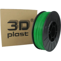 Пластик для 3D-принтера 3Dplast PLA 1.75мм, 0.85кг, green (3DPLA17508GR)