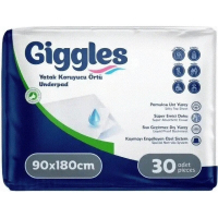 Пелюшки для малюків Giggles 90х180 см 30 шт (8680131206308)