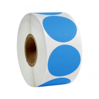 Етикетка UKRMARK термо ECO 38x38/ 0.1тис, коло, синий (900391)