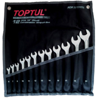 Ключ Toptul ріжково-накидний 12 шт. 6-22 Hi-Performance (GPAX1202)