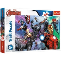 Пазл Trefl The Avengers Завжди готові герої 160 елементів (5900511154245)