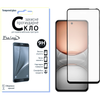 Скло захисне Fine Line Full Glue Realme C75 Black (FL-TGFG-401)