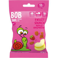 Дитячі снеки Bob Snail фруктові яблуко-малина 40 г (1740859)
