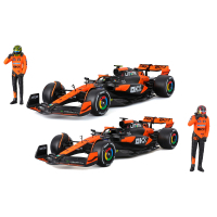 Масштабна модель автомобіля Bburago Автомодель з фігуркою - McLaren MCL38, 1:24 (18-28040)