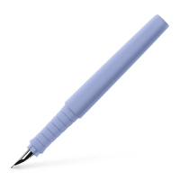 Ручка пір'яна Faber-Castell POLY Fountain Pen Pale Iris, колір корпусу фіолетовий, перо F (0,5 мм) (32996)