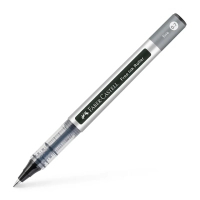Ролер Faber-Castell Free Ink rollerball, колір чорнила чорний, 0,7 мм, одноразова (29137)