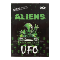 Папка для трудового навчання ZiBi для праці та зошитів UFO, картонна, на гумці А4 (225 x 316 мм) (ZB.14940-01)