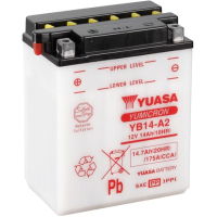 Акумулятор автомобільний Yuasa 12V 14,7Ah YuMicron Battery (YB14-A2)