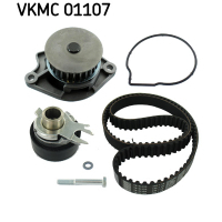 Комплект ременя ГРМ з помпой SKF VKMC 01107