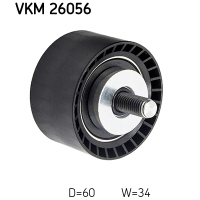 Ролик натягувача ременя SKF VKM 26056