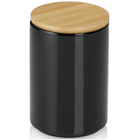 Ємність для сипучих продуктів Kela Cady 0,8 л Black (15273)