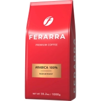 Кава Ferarra Caffe 100% Arabica в зернах 1 кг (fr.17673)