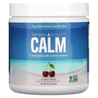 Мінерали Natural Vitality Антистресовий напій, смак вишні, CALM, Cherry, 226 гр (PTG-04353)