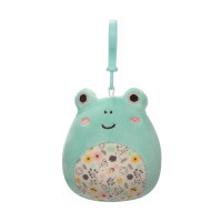 М'яка іграшка Squishmallows на кліпсі - Жабка Фрід 9 см (SQCP00179)