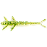 Силікон рибальський FishUP Flit 2" 026 - Flo Chartreuse/Green (9шт/уп) (1864.01.30)