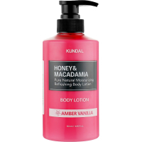 Лосьйон для тіла Kundal Honey & Macadamia Pure Body Lotion Amber Vanilla 500 мл (8809568742078)