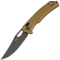 Ніж SRM Retriever 9201, Brown G10, Black Stonewash (9201-GW)