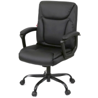Офісне крісло Аклас Лівар TILT 10002M Чорний (PU Black) (00158598)