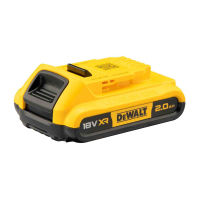 Акумулятор до електроінструменту DeWALT 18V, 2Ah, час заряджання 30 хв, вага 0.4 кг (DCB183_N314783)