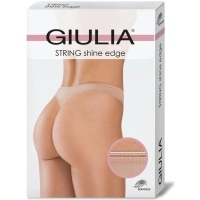 Труси Giulia String Shine Edge Black S/M (4823116931565)
