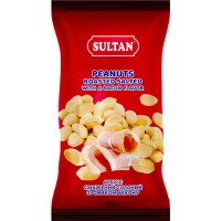 Горіхи Sultan Арахіс смажений солоний зі смаком бекону 60 г (slt.50427)