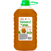 Гель для прання Be&Eco мило господарське коричневе 5 л (4820168433764)