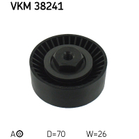 Ролик натягувача ременя SKF VKM 38241