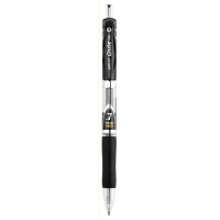 Ручка гелева Baoke Elite автоматична з грипом 0,7 мм чорна (PEN-BAO-PC1910-B)