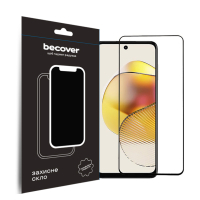 Скло захисне BeCover Motorola Moto G73 Black (709737)