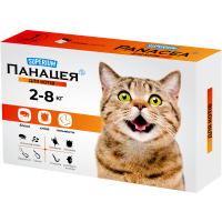 Таблетки для тварин Superium Панацея для котів вагою 2-8 кг (9127)