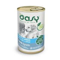 Консерви для собак OASY One Protein Formula Puppy & Junior Medium/Large з ягням 400 г (8053017344485)