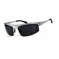 Сонцезахисні окуляри BluWater Alumination-5 Silver Polarized Сірі (4АЛЮМ5-С20П)
